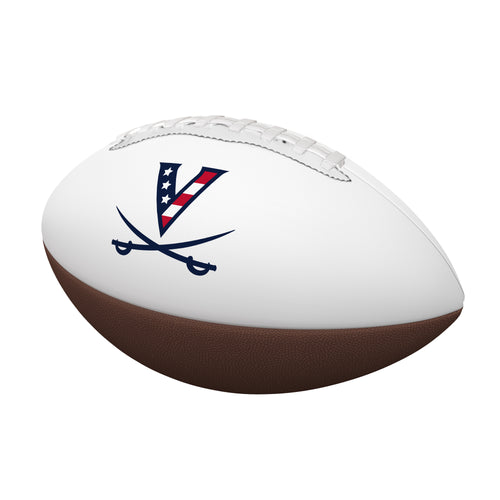 Product Image for Virginia Red White and Hoo Full Size Autograph Football