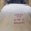 Virginia Tech Sublimated Sweatshirt Blanket