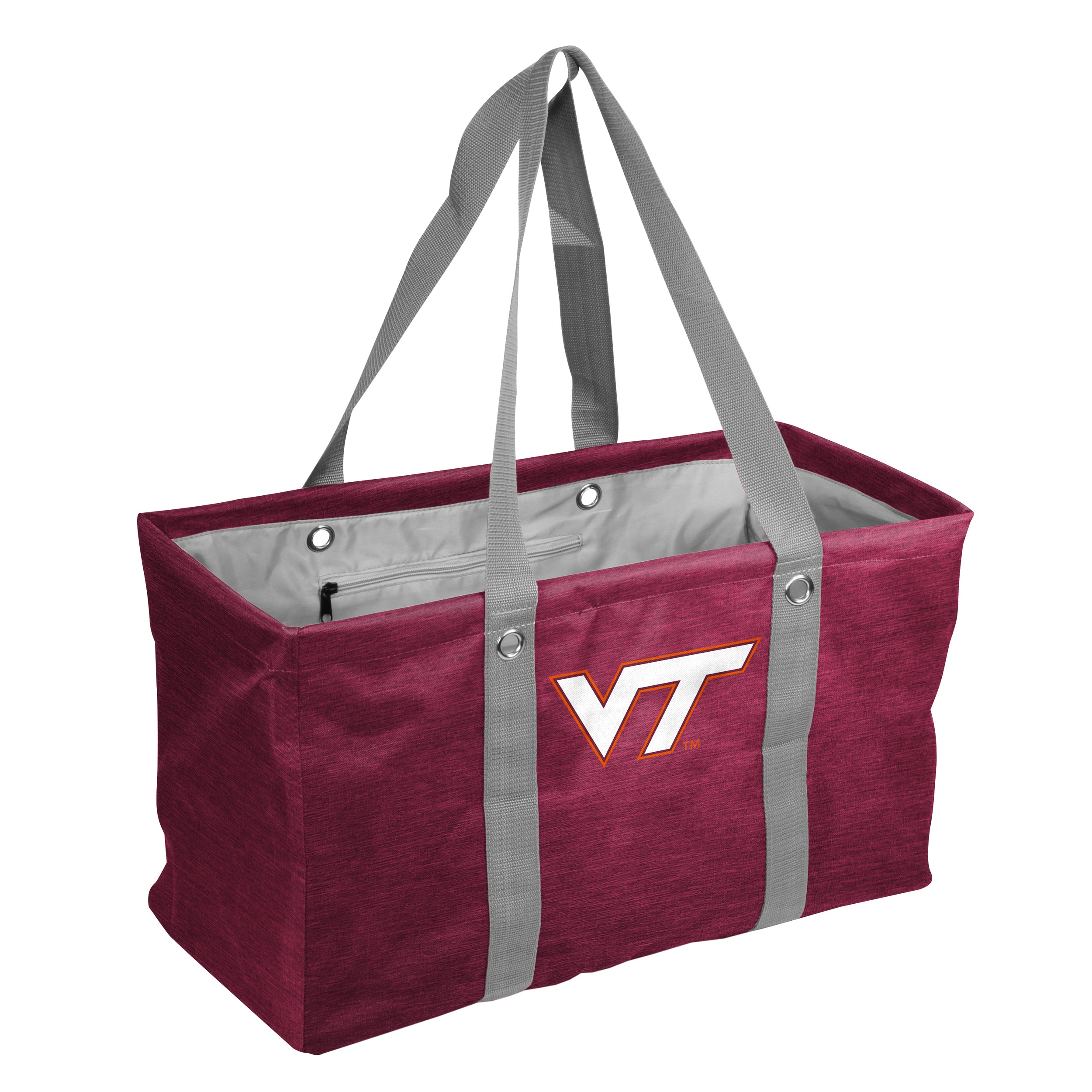 Virginia Tech Crosshatch Picnic Caddy