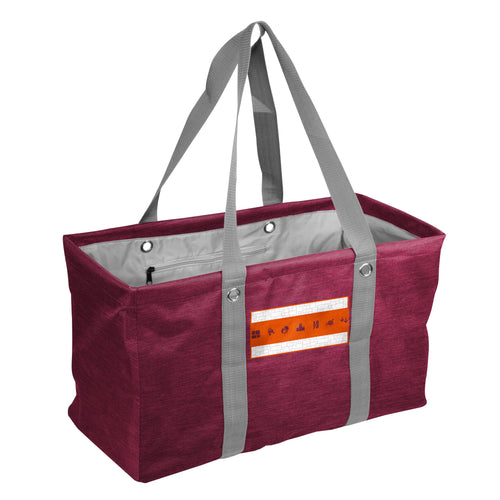 Product Image for Virginia Tech Team Pattern Crosshatch Picnic Caddy