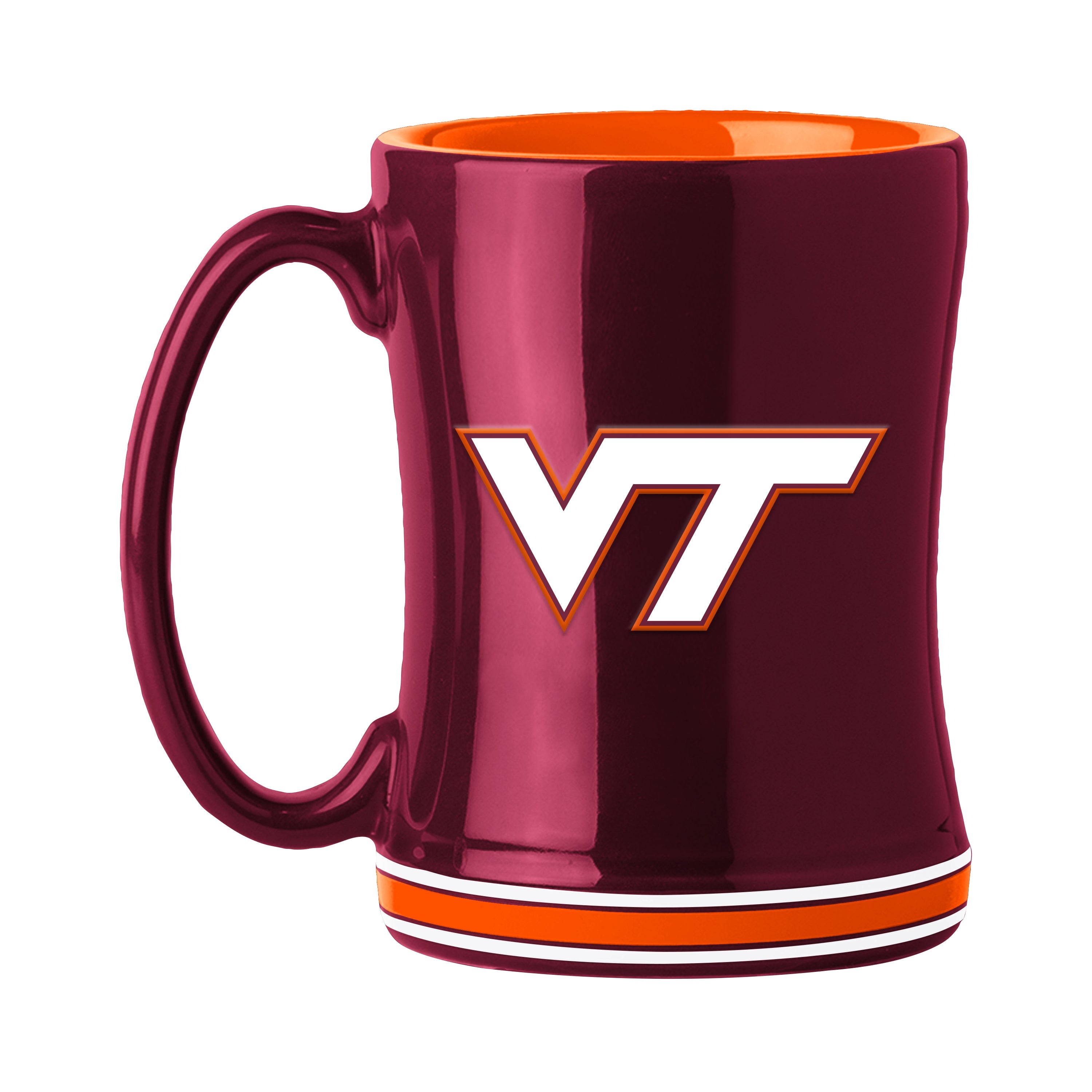 Virginia Tech 14 oz. Relief Mug