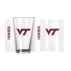 Virginia Tech Gameday 16 oz Pint Glass - Logo Brands
