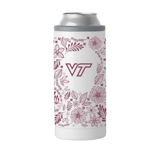Product Image for Virginia Tech 12oz Botanical Slim Can Coolie
