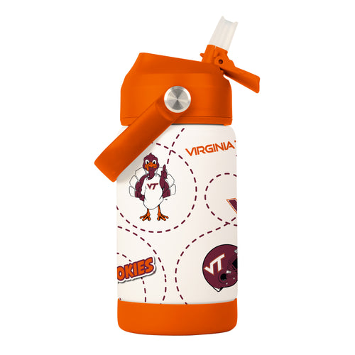 Product Image for Virginia Tech 12oz Mascot SS Kids Bottle