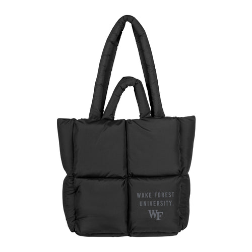 Product Image for Wake Forest Black Puff Tote