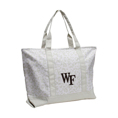 Product Image for Wake Forest Leopard Pattern Tote