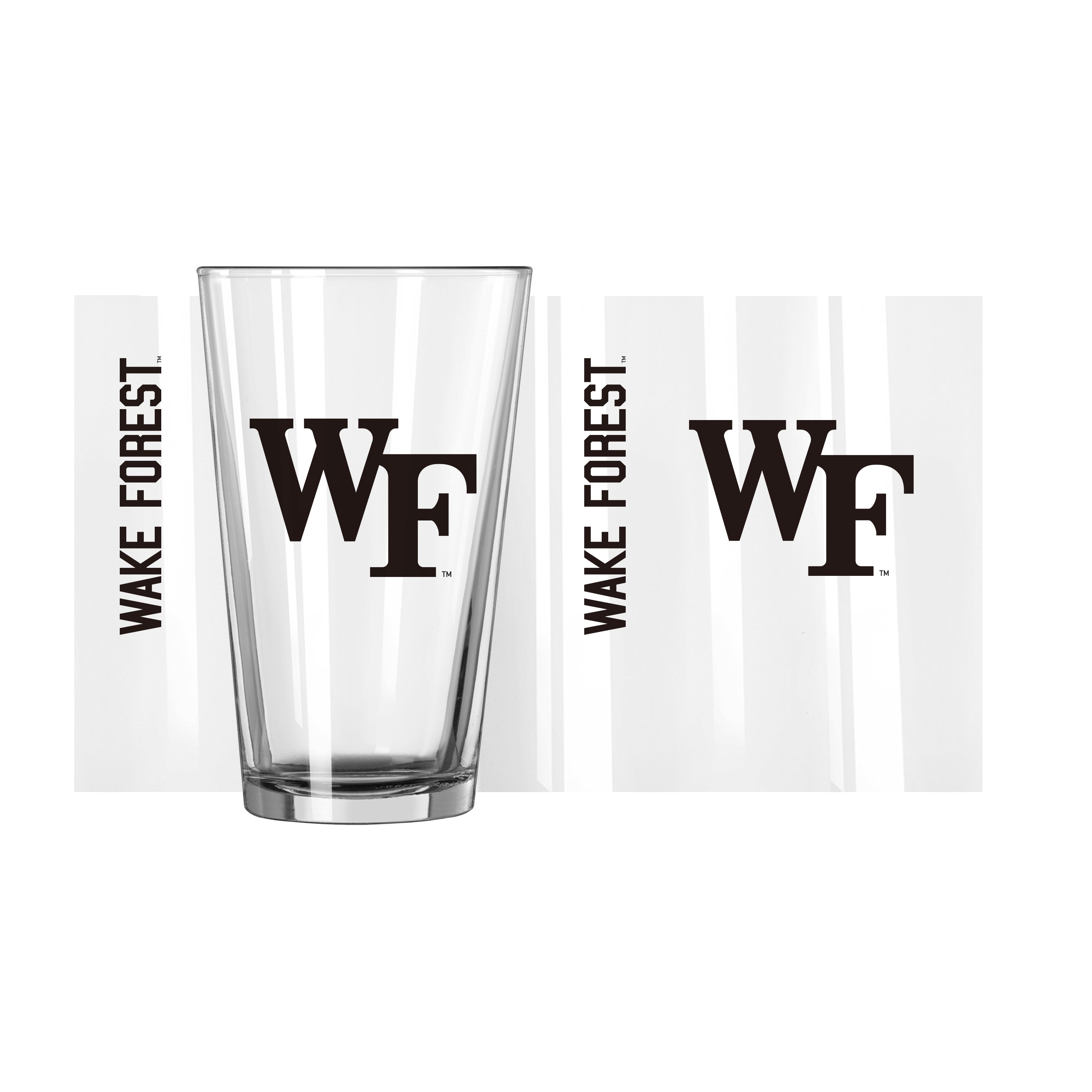 Wake Forest 16 oz. Gameday Pint Glass