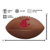 Washington State Mini-Size Composite Football