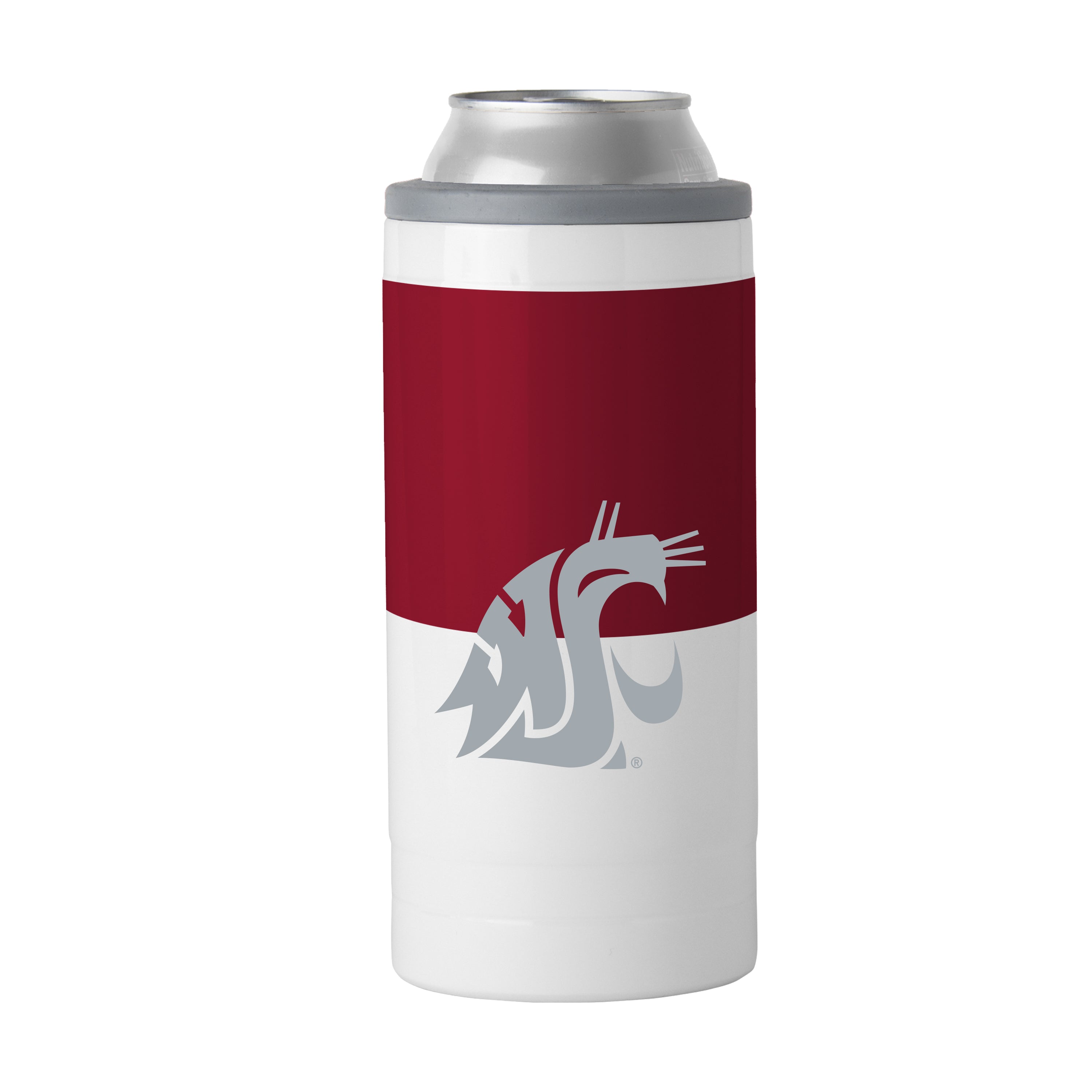 Washington State 12oz Colorblock Slim Can Coolie