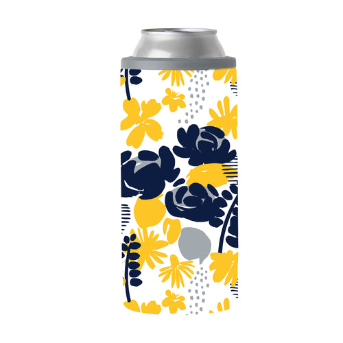 Product Image for West Virginia 12oz Floral Slim Can Coolie