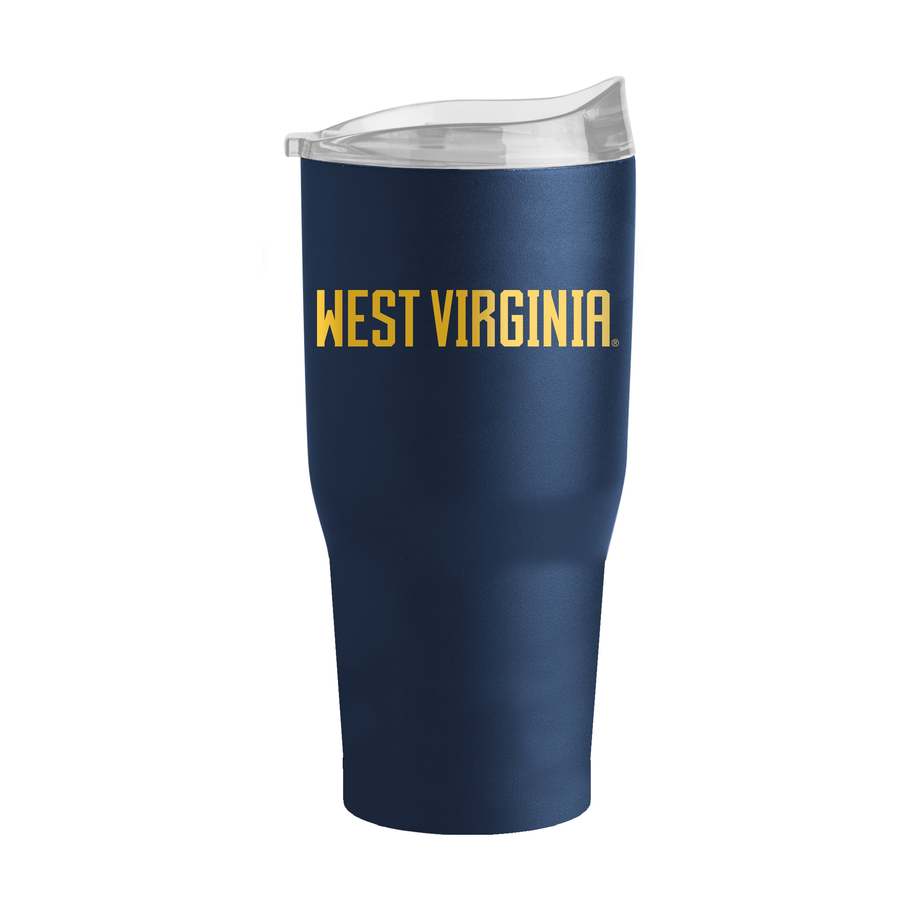 West Virginia 30 oz. Flipside Powder Coat Tumbler