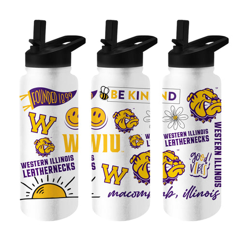 Product Image for Western Illinois 34oz Native Quencher Bottle