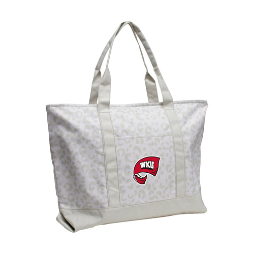 Product Image for Western Kentucky Leopard Pattern Tote