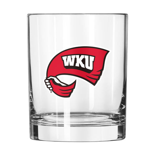 Product Image for Western Kentucky 14oz Gameday Rocks Glass