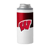 Wisconsin 12oz Colorblock Slim Can Coolie