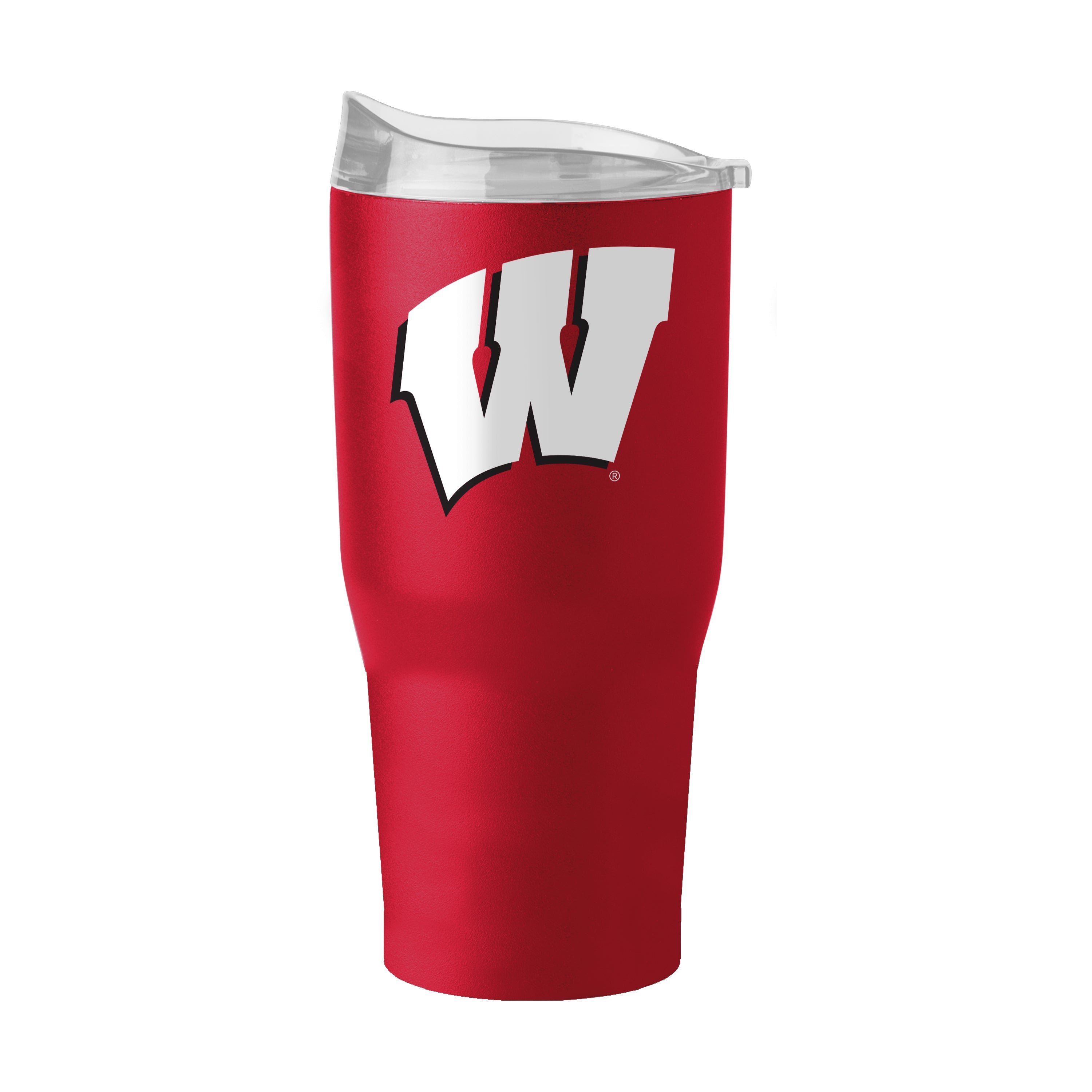 Wisconsin 30oz Flipside Powder Coat Tumbler - Logo Brands