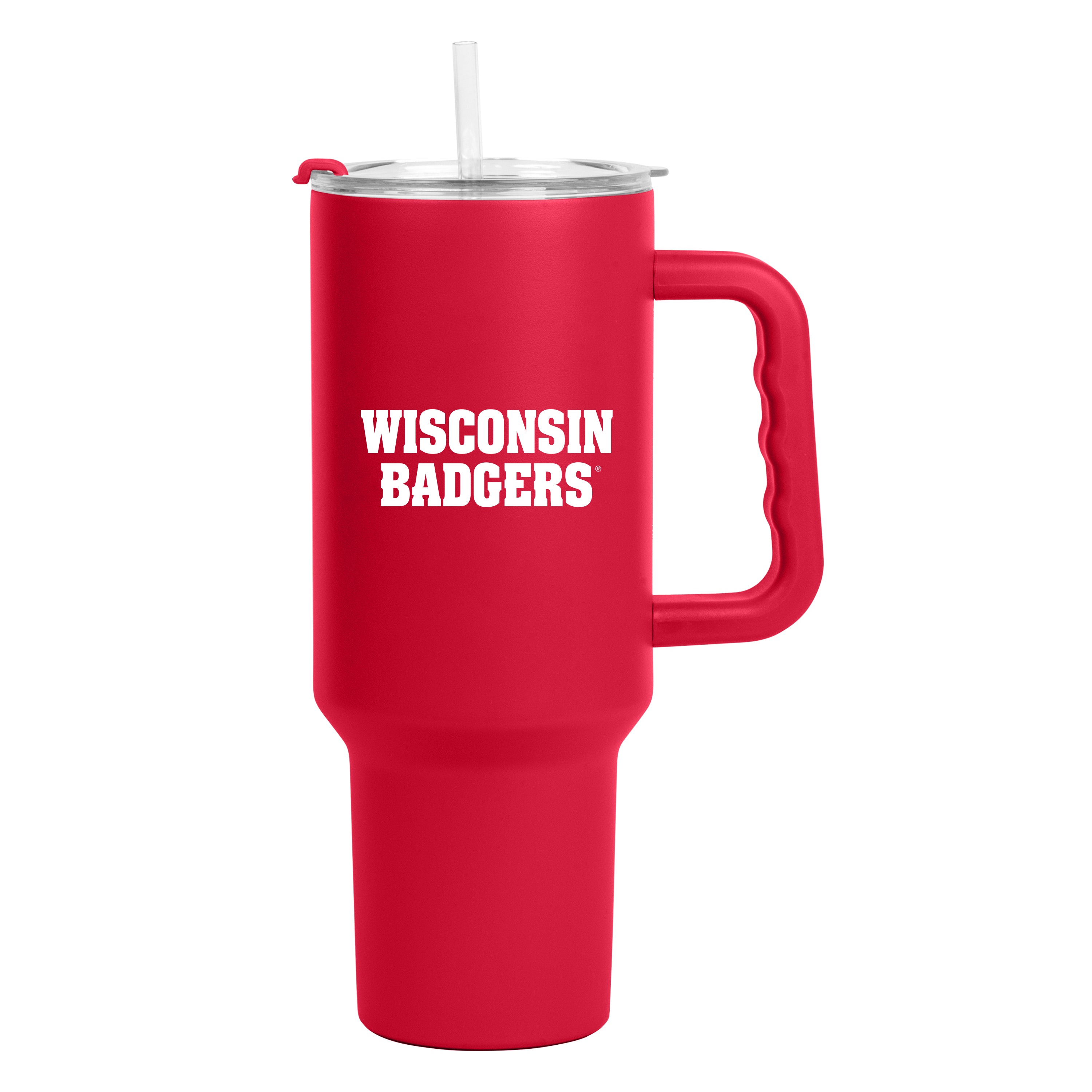 Wisconsin 40 oz. Flipside Powder Coat Tumbler