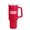 Wisconsin 40 oz. Flipside Powder Coat Tumbler