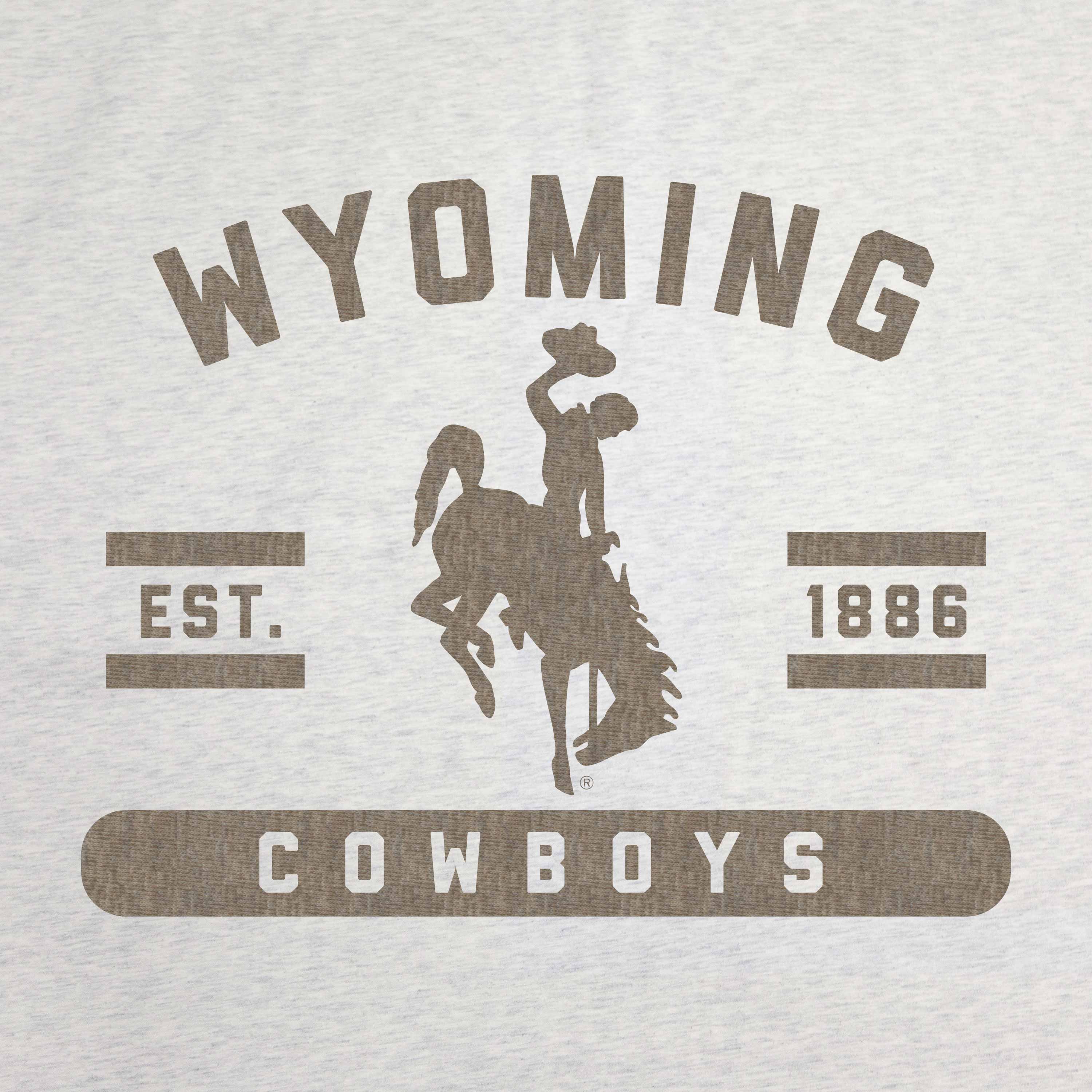 Wyoming Sublimated Sweatshirt Blanket