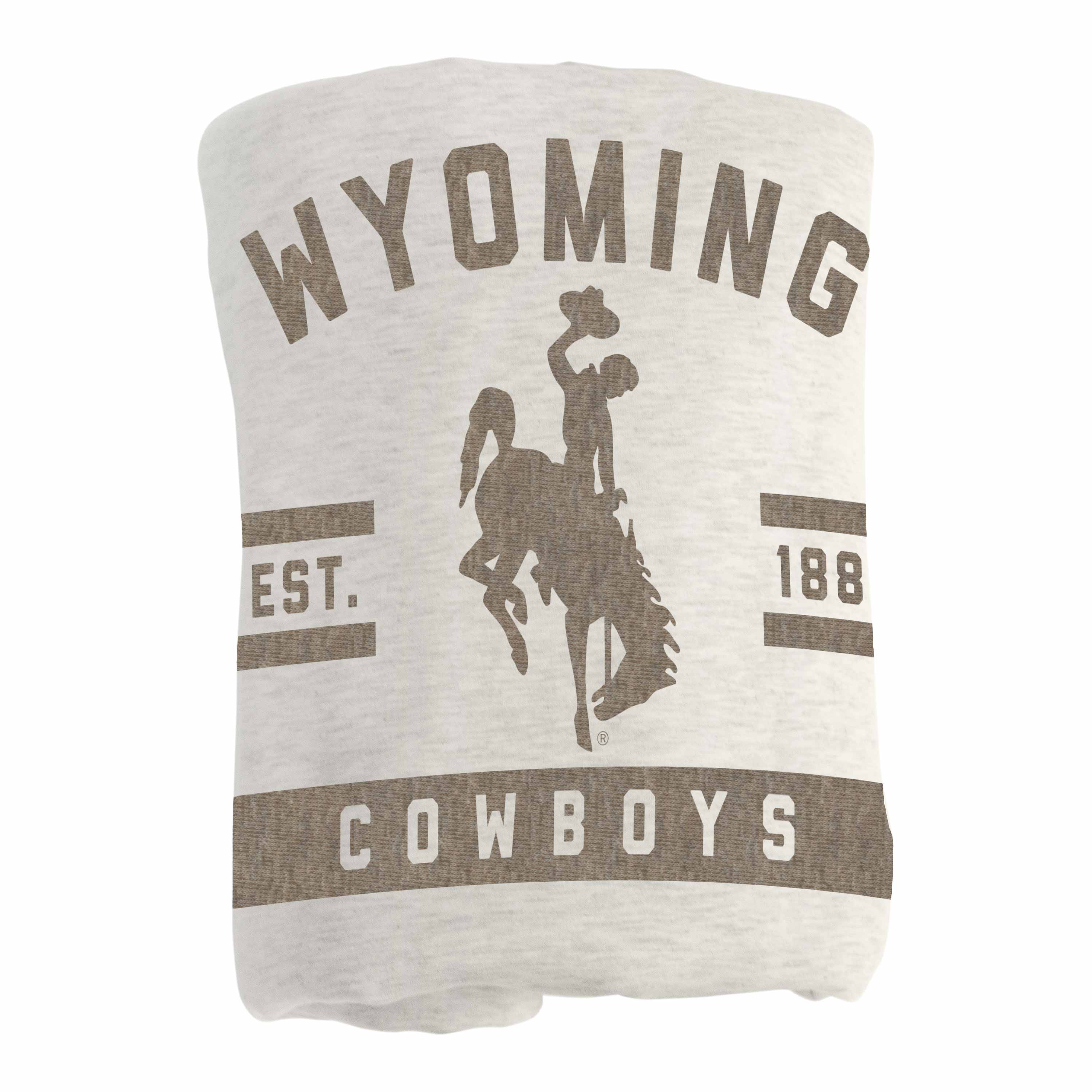 Wyoming Sublimated Sweatshirt Blanket