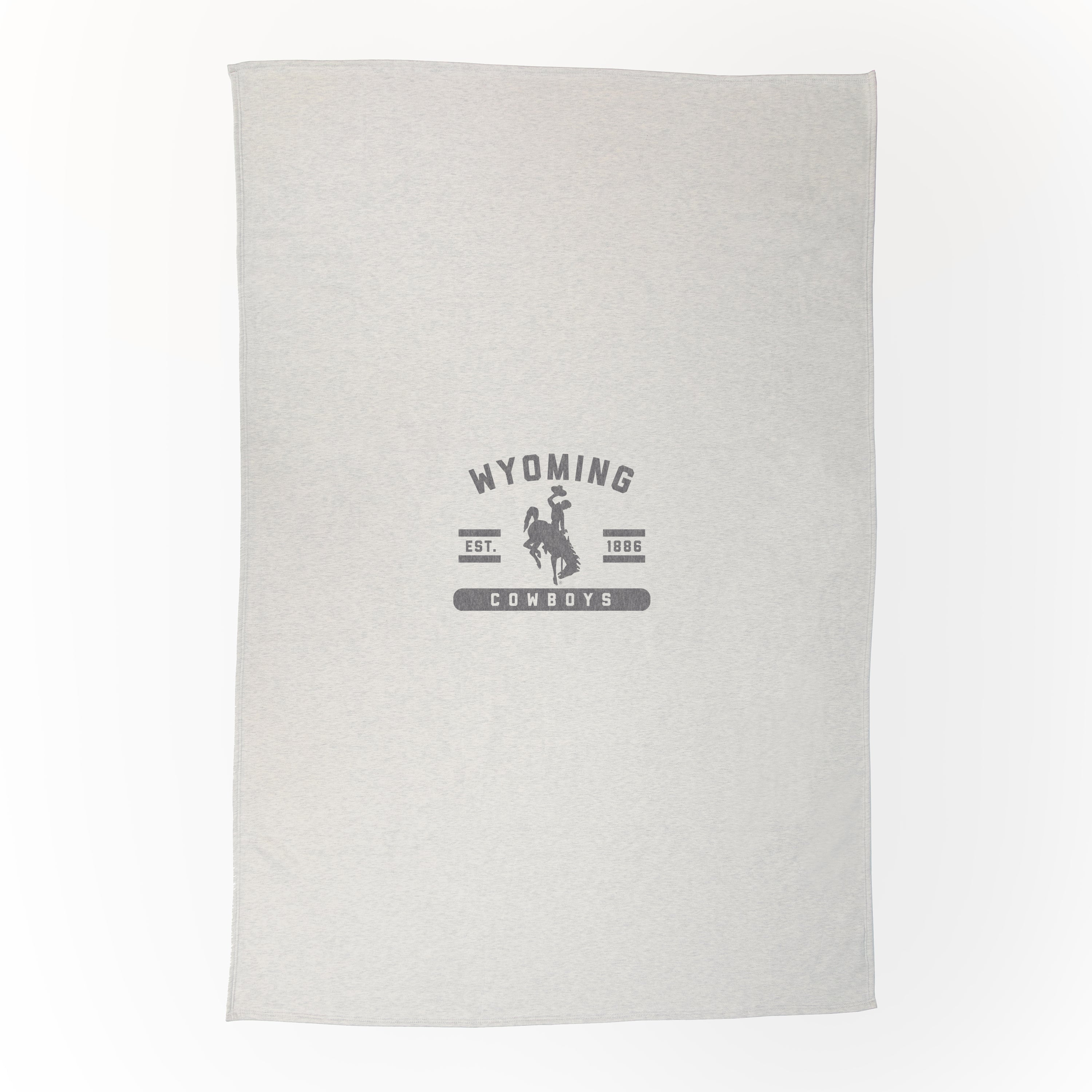 Wyoming Sublimated Sweatshirt Blanket