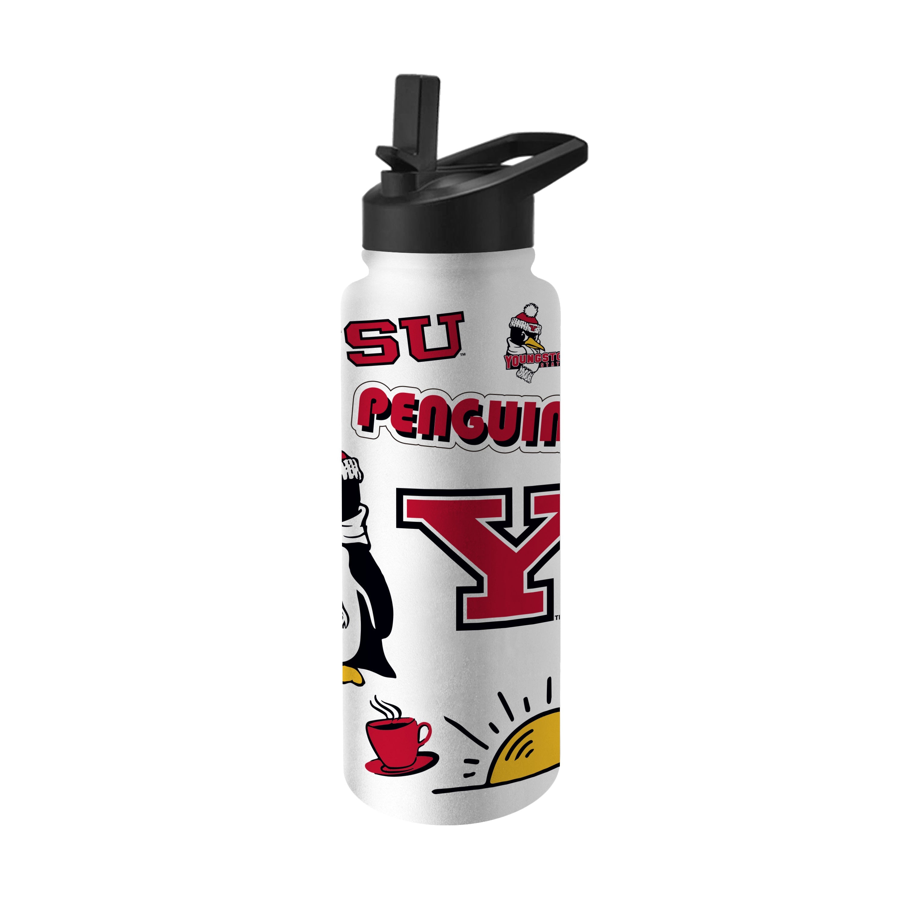 Youngstown State 34oz Native Quencher Bottle - Logo Brands