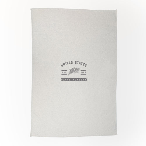 Product Image for Naval Academy Sublimated Sweatshirt Blanket