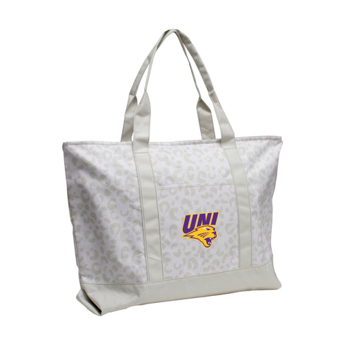 Product Image for Northern Iowa Leopard Pattern Tote