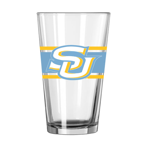 Product Image for Southern University 16oz Stripe Pint Glass