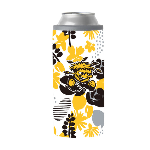 Product Image for Wichita State 12oz Floral Slim Can Coolie