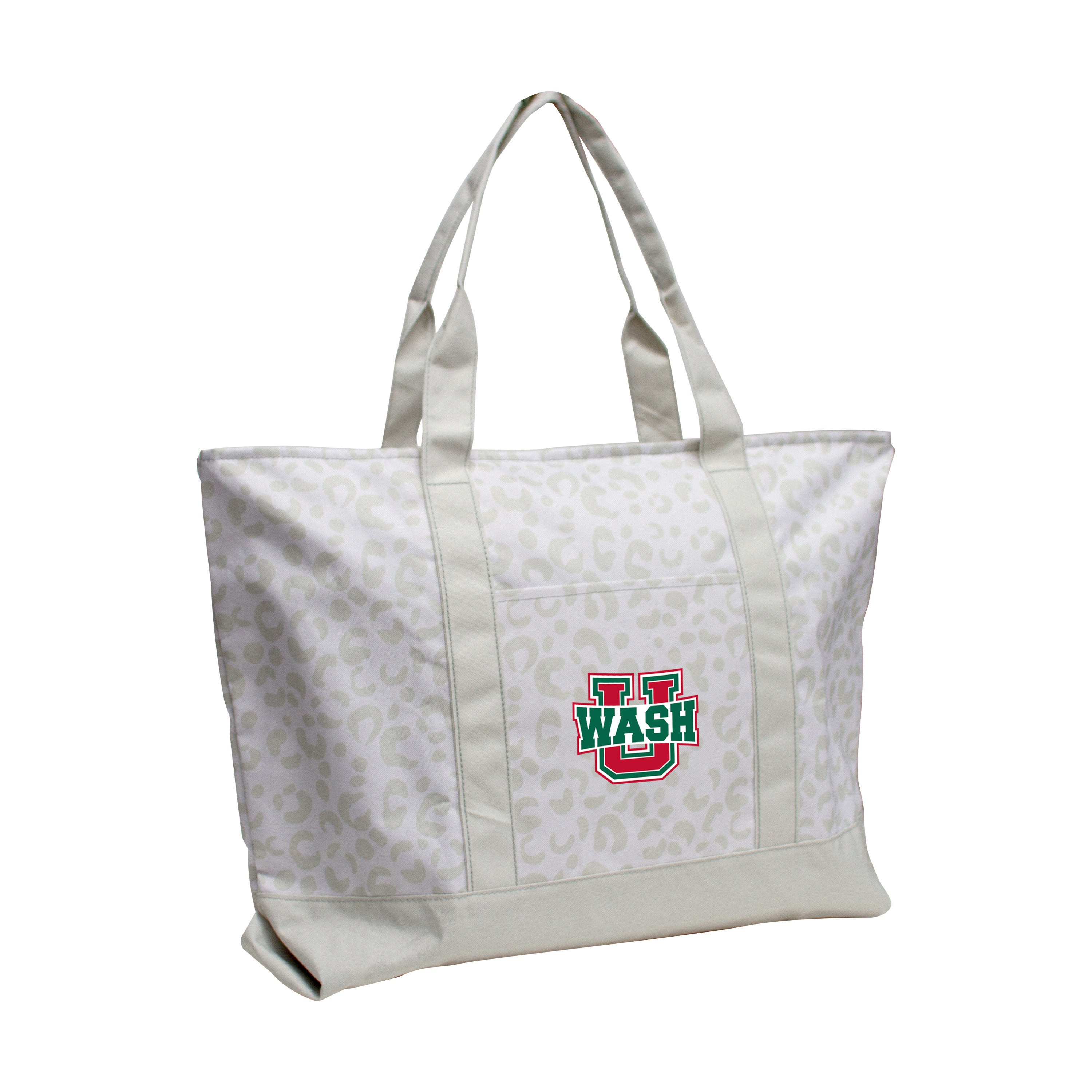 Washington U St Louis Leopard Pattern Tote