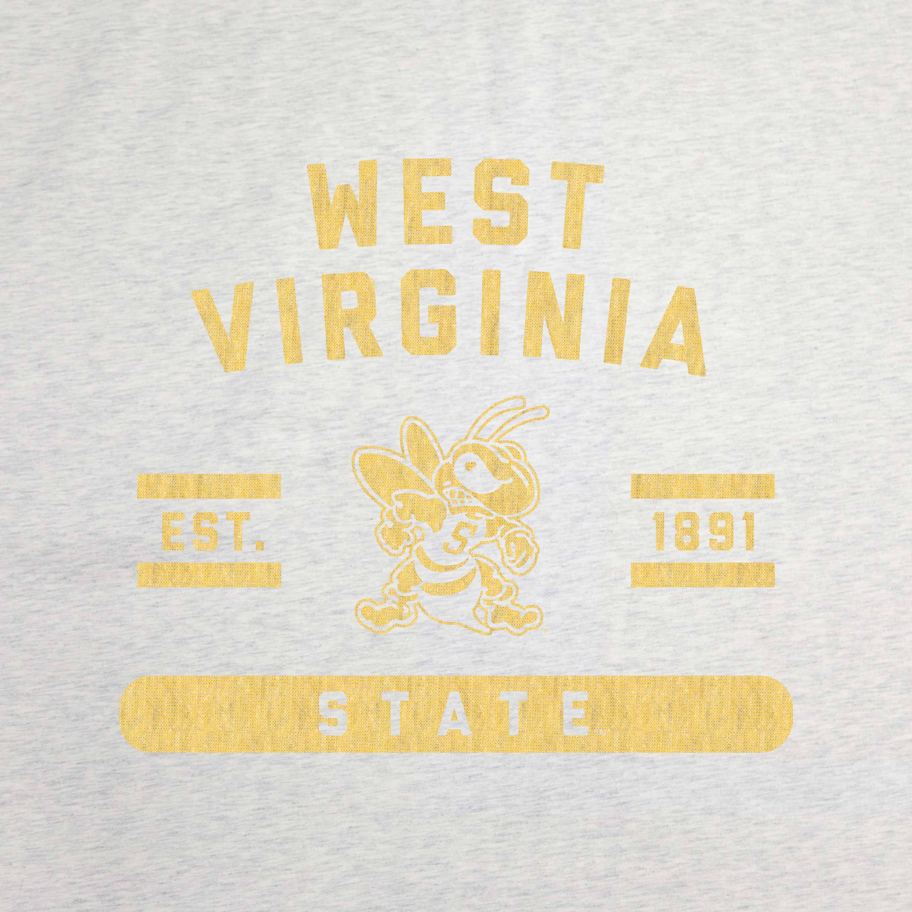 West Virginia State Sublimated Sweatshirt Blanket