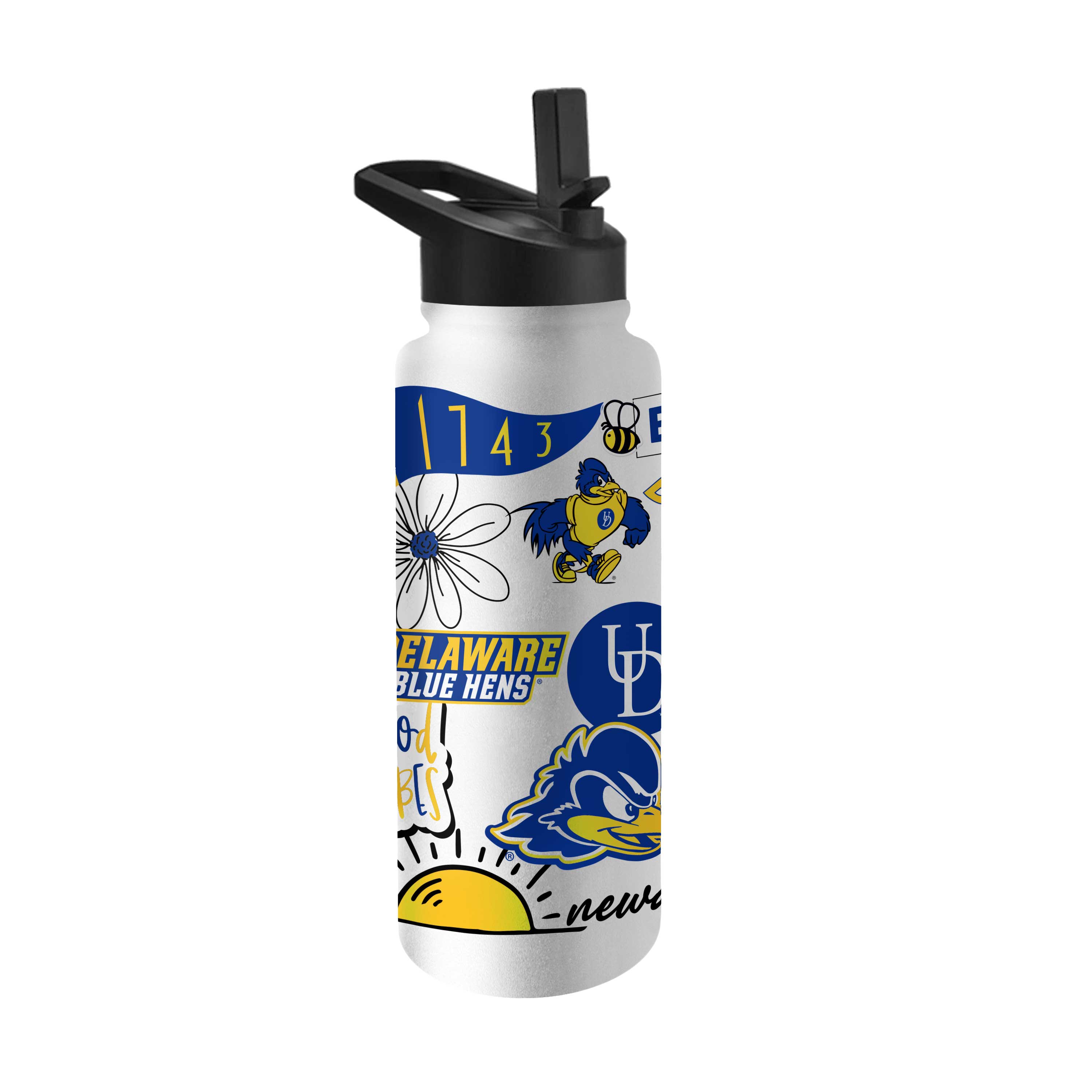 Delaware 34oz Native Quencher Bottle - Logo Brands