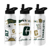 North Carolina Charlotte 34oz Native Quencher Bottle - Logo Brands