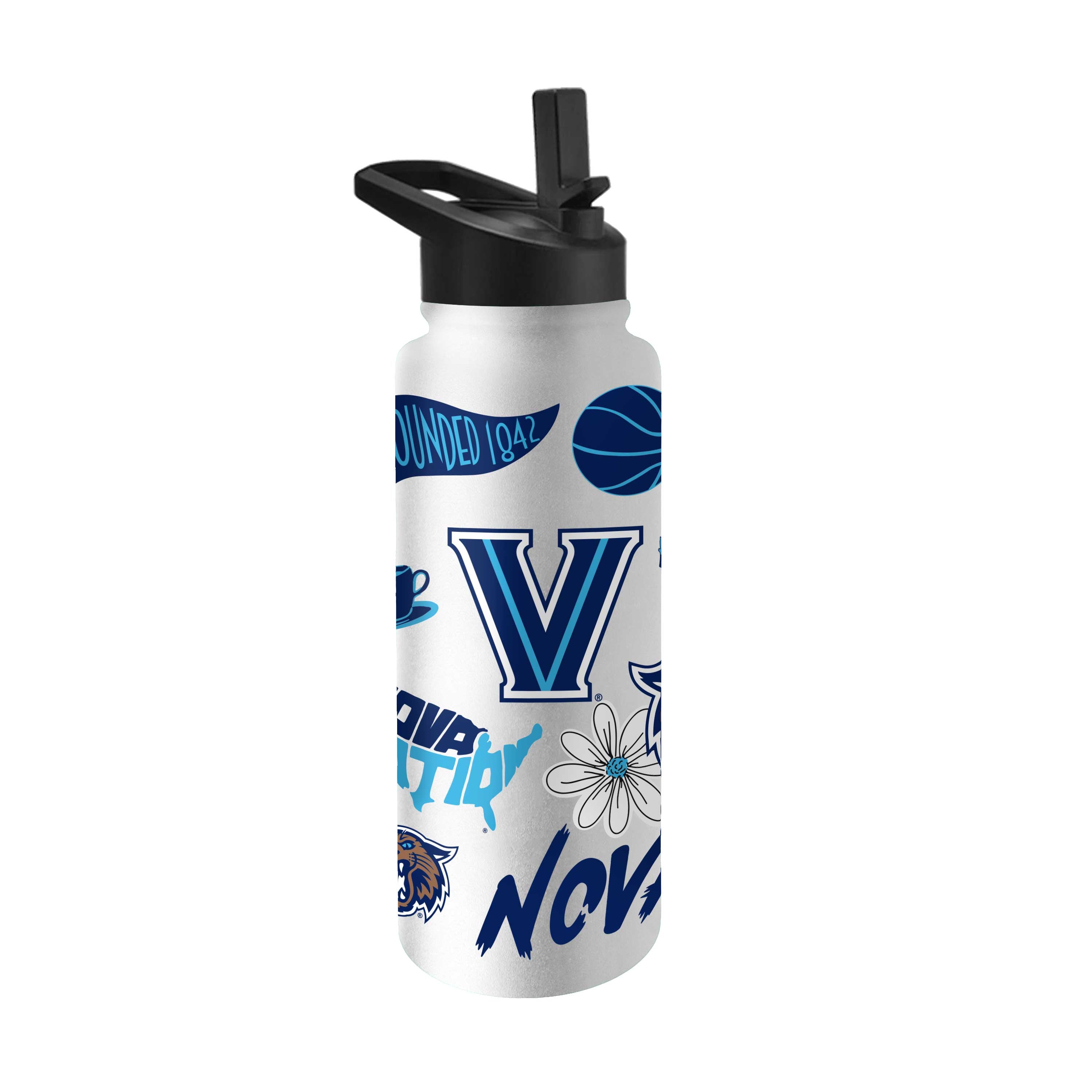 Villanova 34oz Native Quencher Bottle - Logo Brands