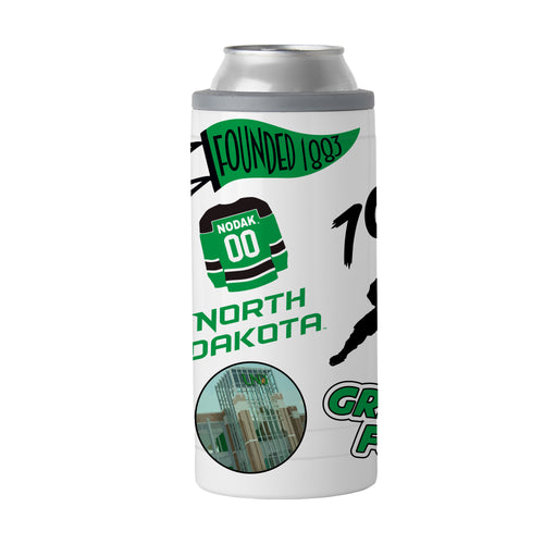 Product Image for North Dakota Hockey 12oz Native Slim Can Coolie