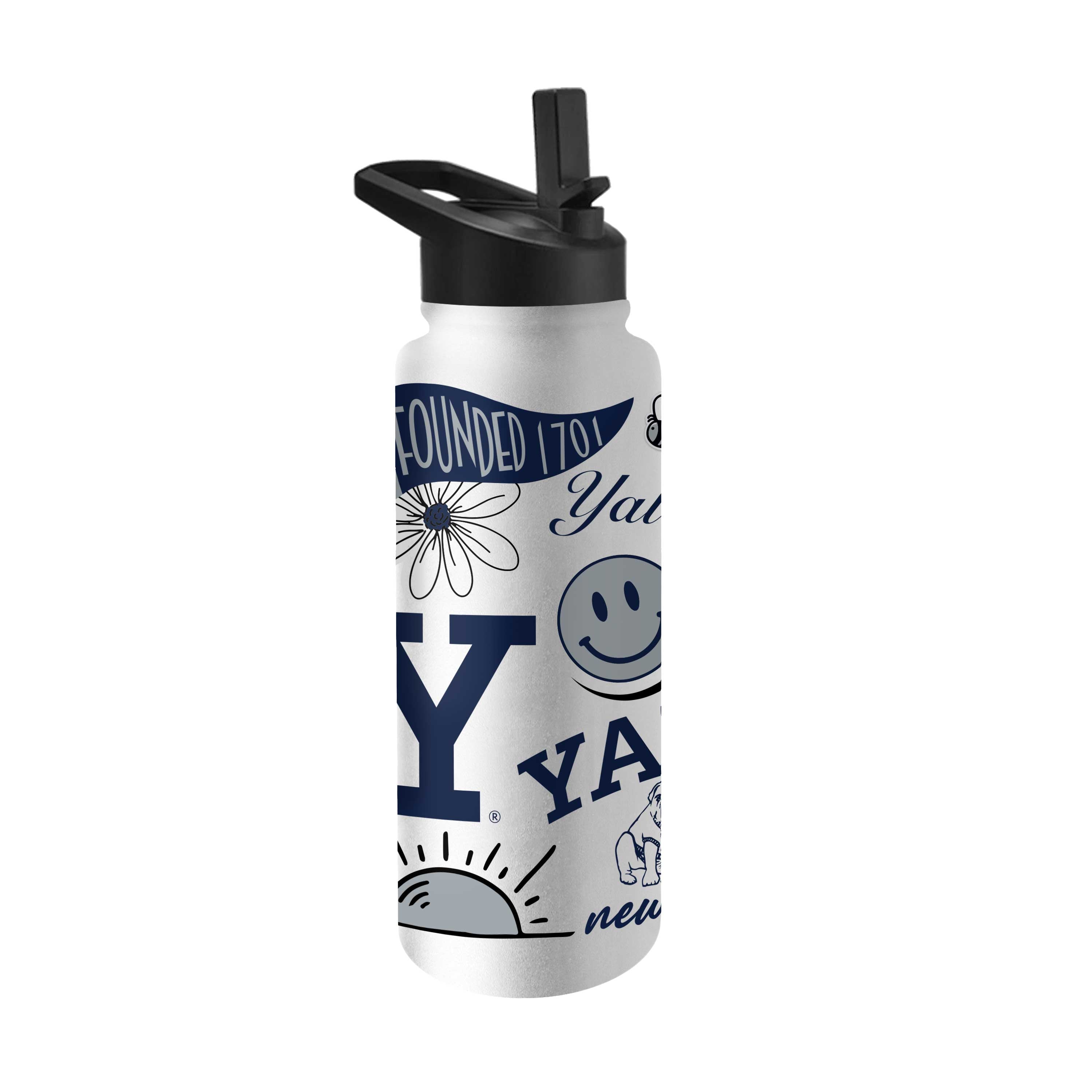 Yale 34oz Native Quencher Bottle - Logo Brands