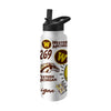 Western Michigan 34oz Native Quencher Bottle
