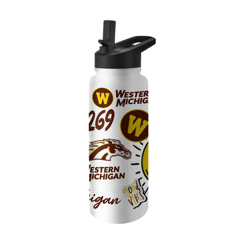 Product Image for Western Michigan 34oz Native Quencher Bottle
