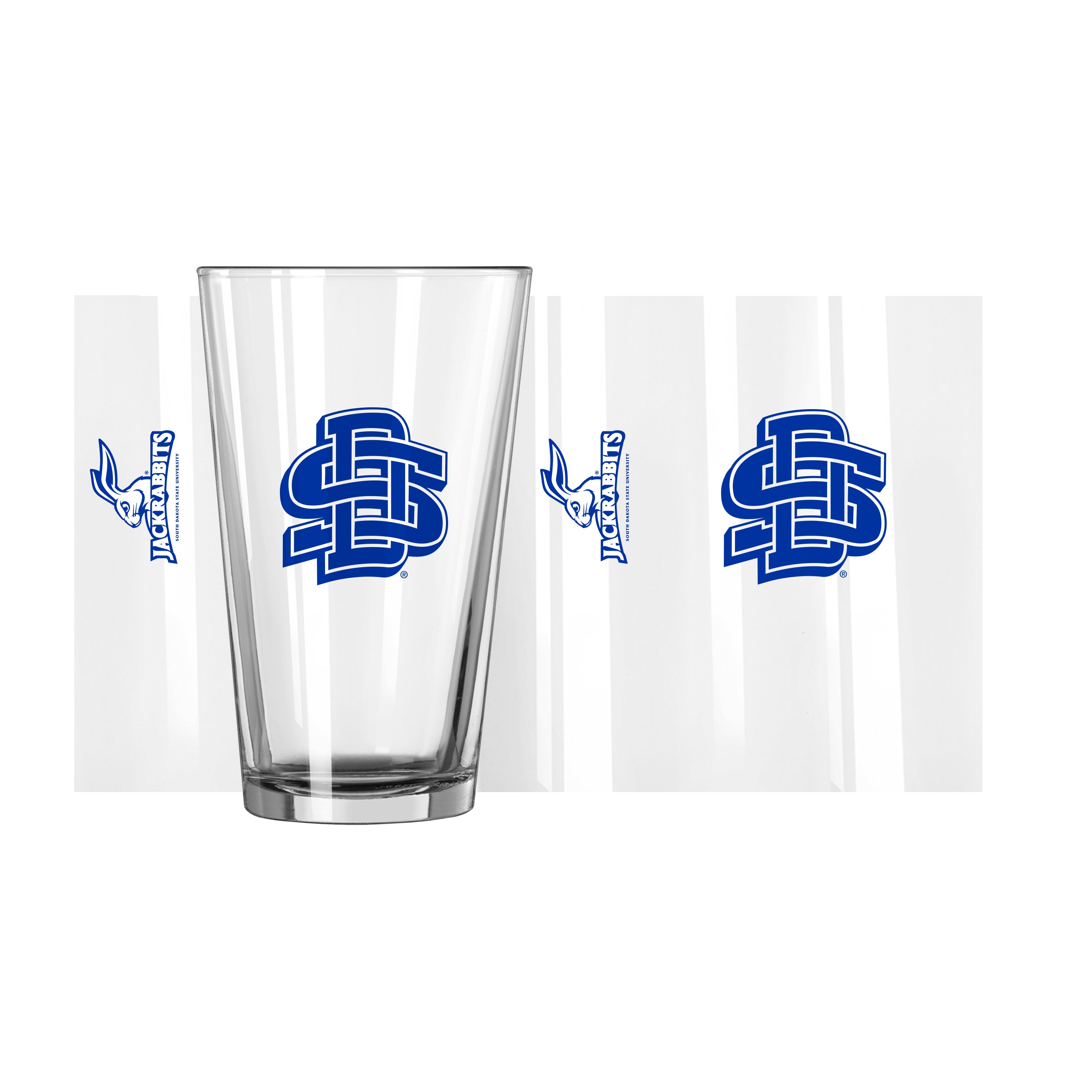 South Dakota State 16 oz. Gameday Pint Glass