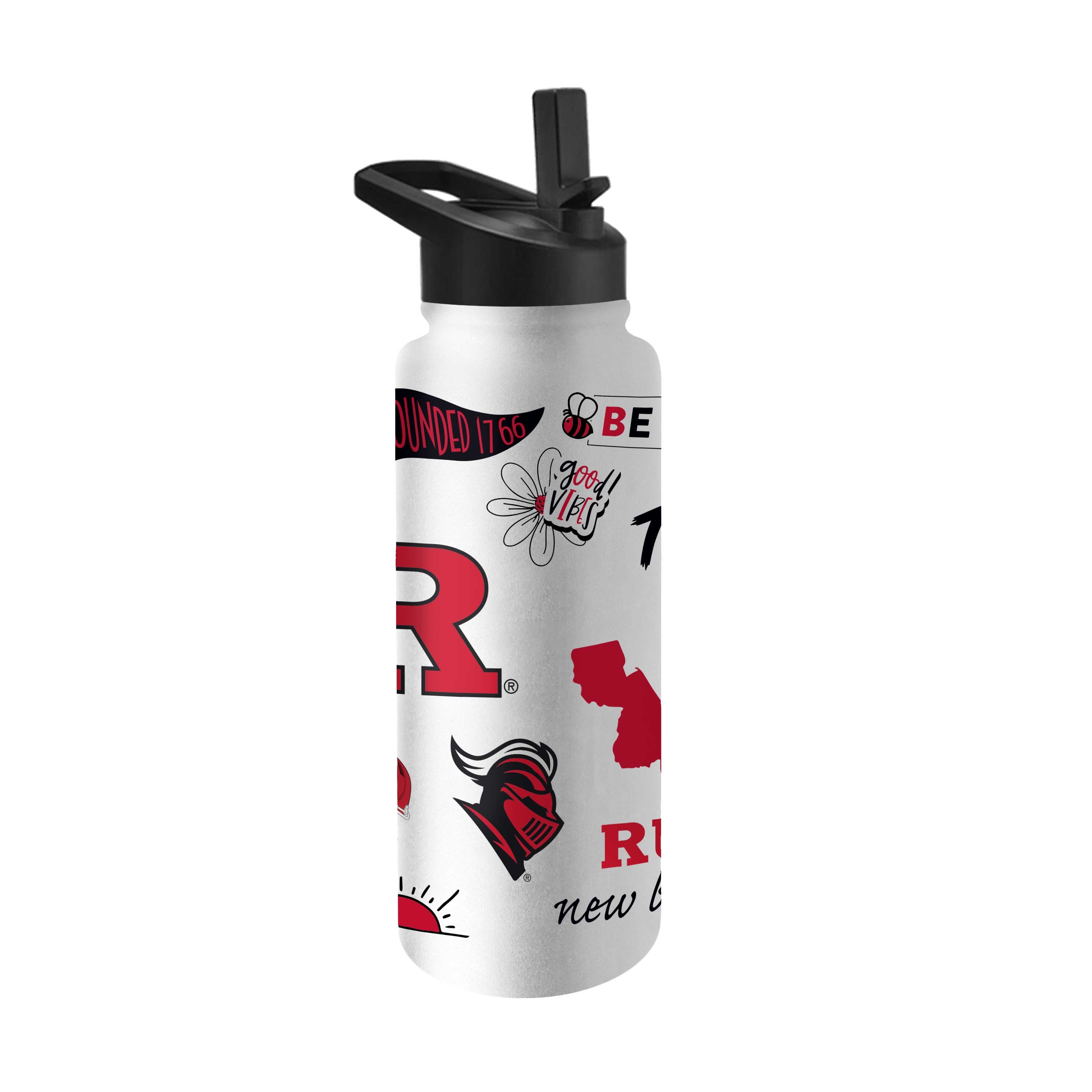 Rutgers 34oz Native Quencher Bottle - Logo Brands