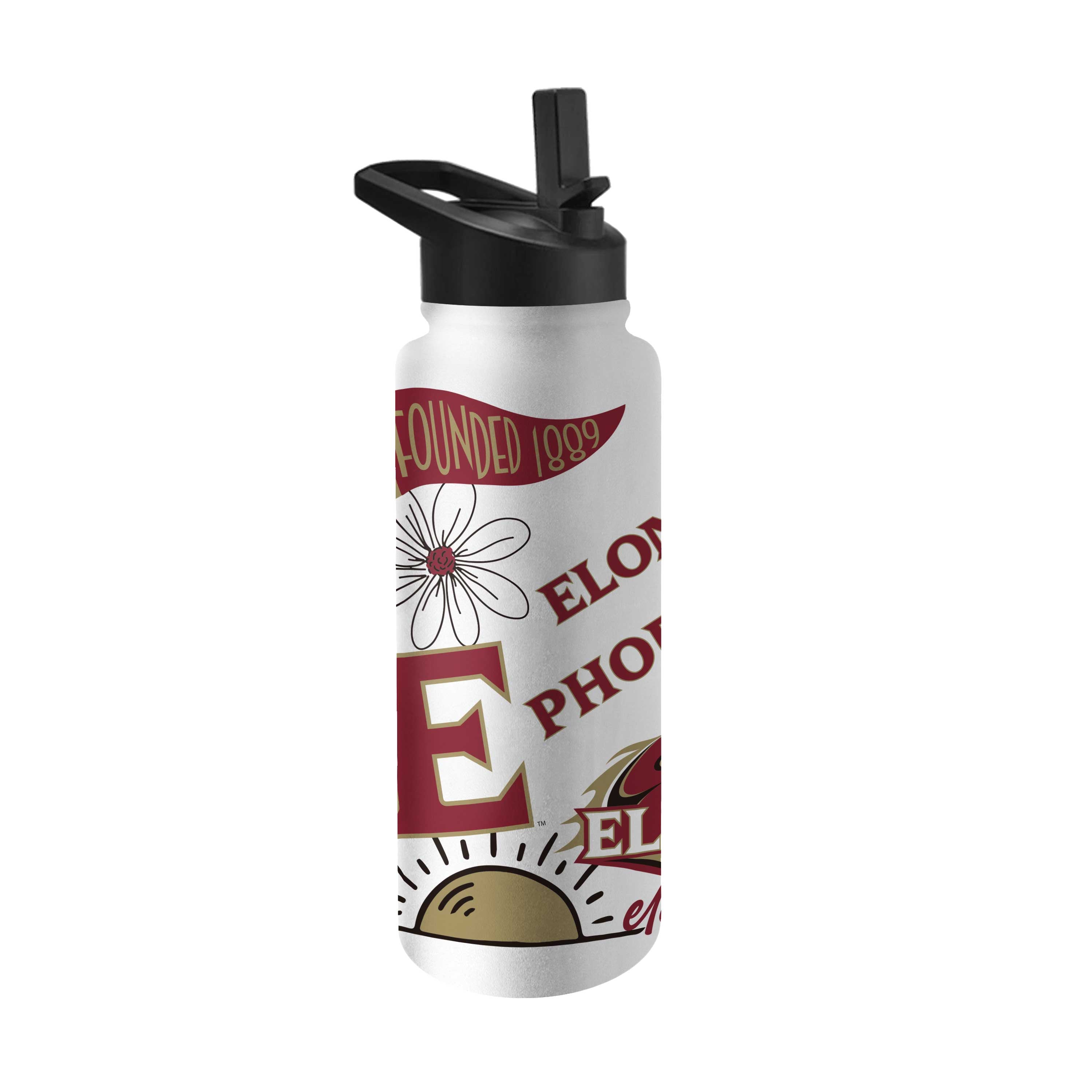 Elon 34oz Native Quencher Bottle - Logo Brands