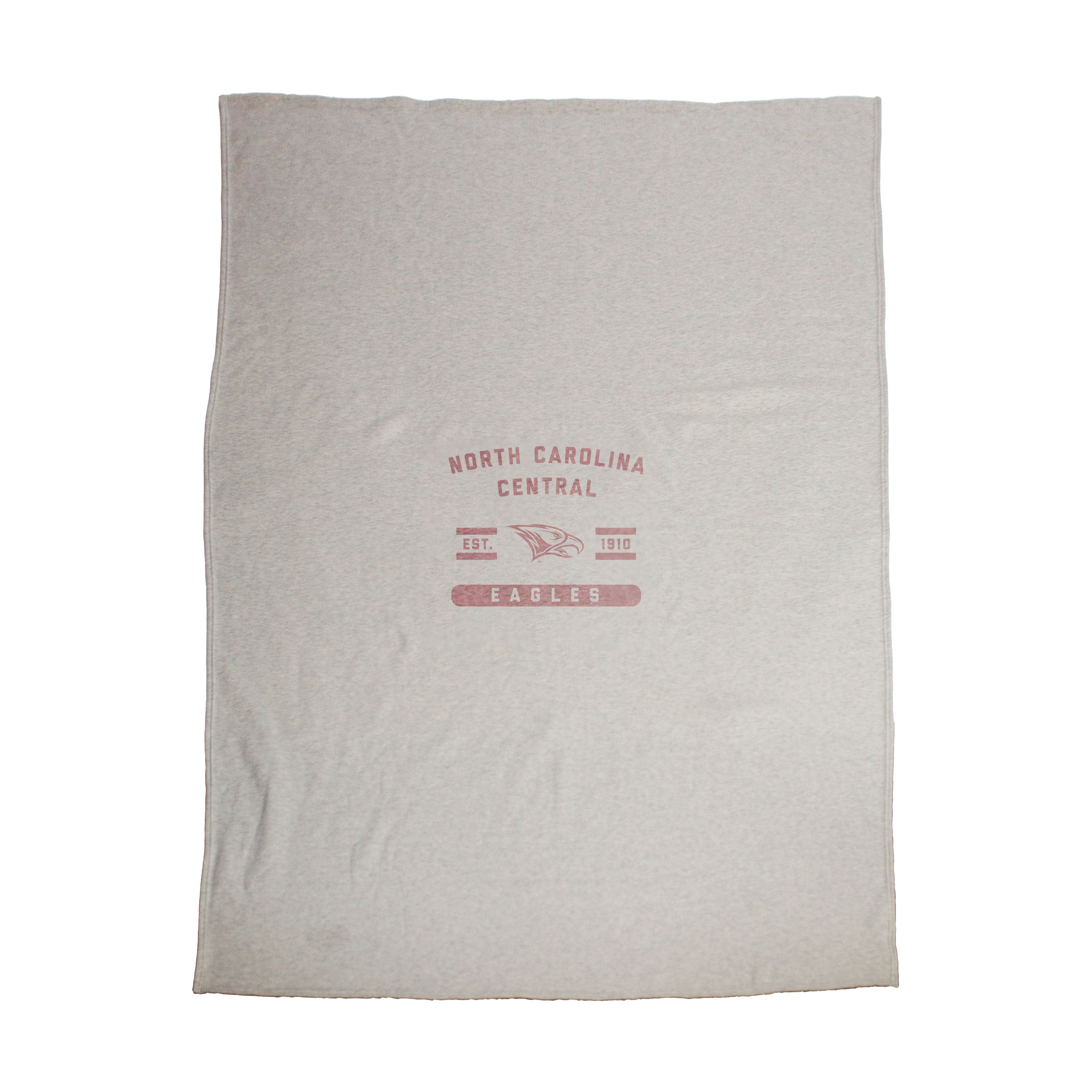 NC Central Sublimated Sweatshirt Blanket