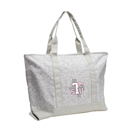 Product Image for Texas Southern Leopard Pattern Tote