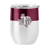 Texas Southern Univ Colorblock 16oz Stainless Curved Beverage