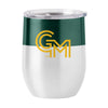 George Mason 16oz Colorblock Stainless Curved Beverage