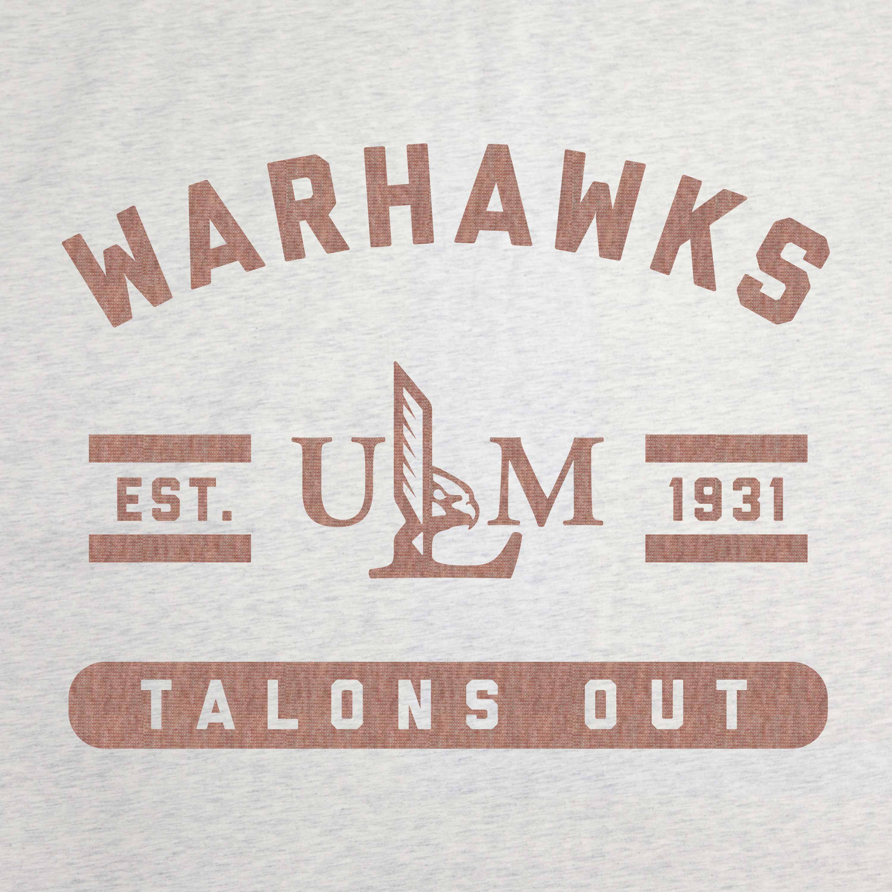 Louisiana Monroe Sublimated Sweatshirt Blanket