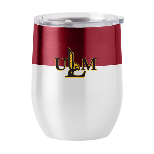Product Image for LA Monroe 16oz Colorblock Stainless Curved Beverage