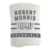 Robert Morris Sublimated Sweatshirt Blanket