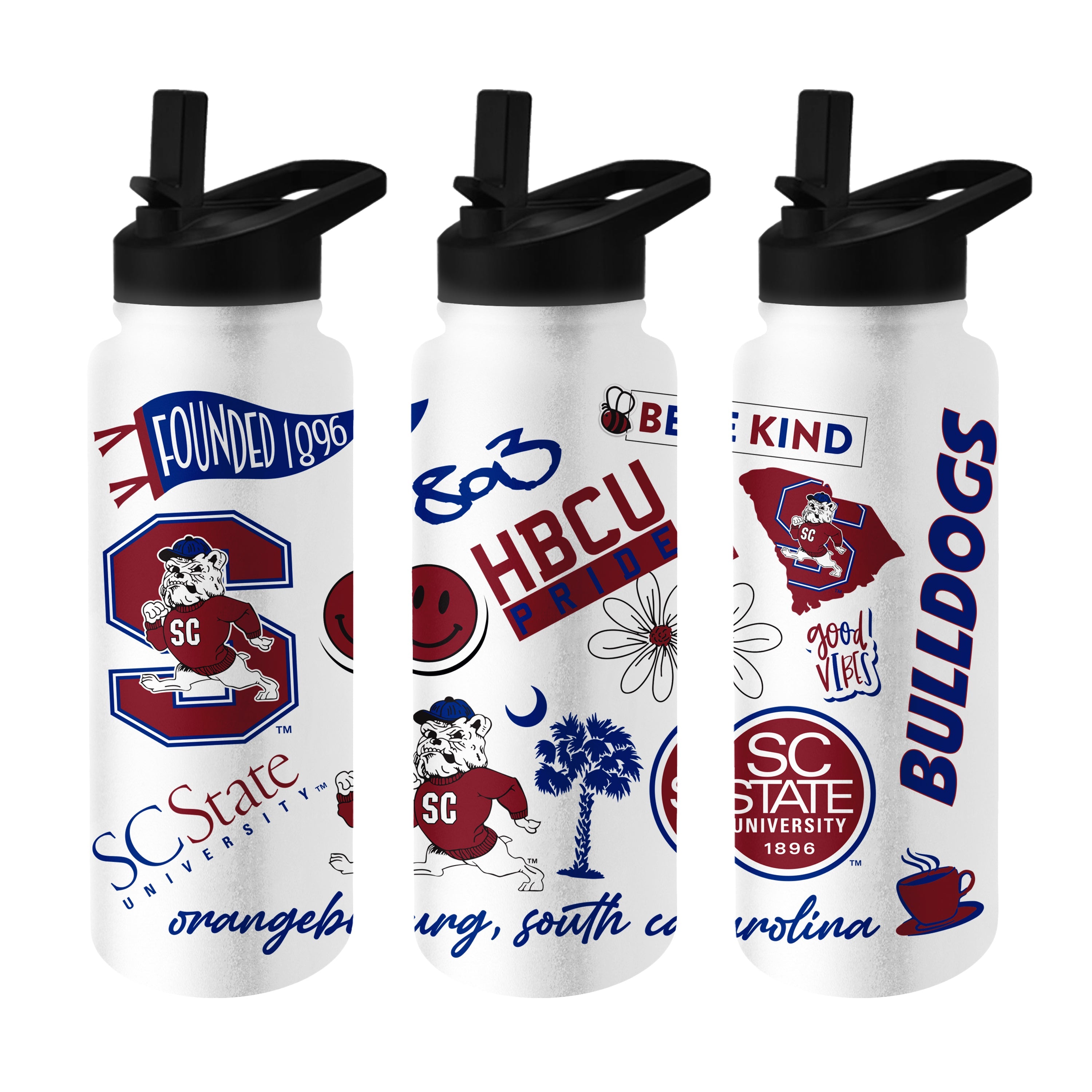 South Carolina State 34oz Native Quencher Bottle - Logo Brands